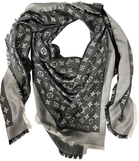 stola louis vuitton nera|louis vuitton stole scarf.